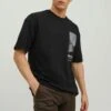 Jack & Jones FotoprintT-Shirt Con StampaBlack Uomo T-shirt E Polo JA222O5A5-Q11 -Jack & Jones 0071572d9ee54f2d8d75b053c919a18e