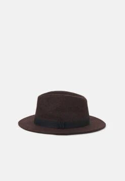 Jack & Jones Jacmedo Fedora Hat UnisexCappelloChocolate Brown Uomo Cappellie Berretti JA252Q00W-O11 -Jack & Jones 01878fd5591a46d8a882f9d01f7b708a