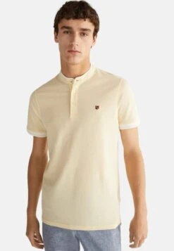 Jack & Jones Bluwin Mao Ss Ln - T-Shirt Basic - Yellow