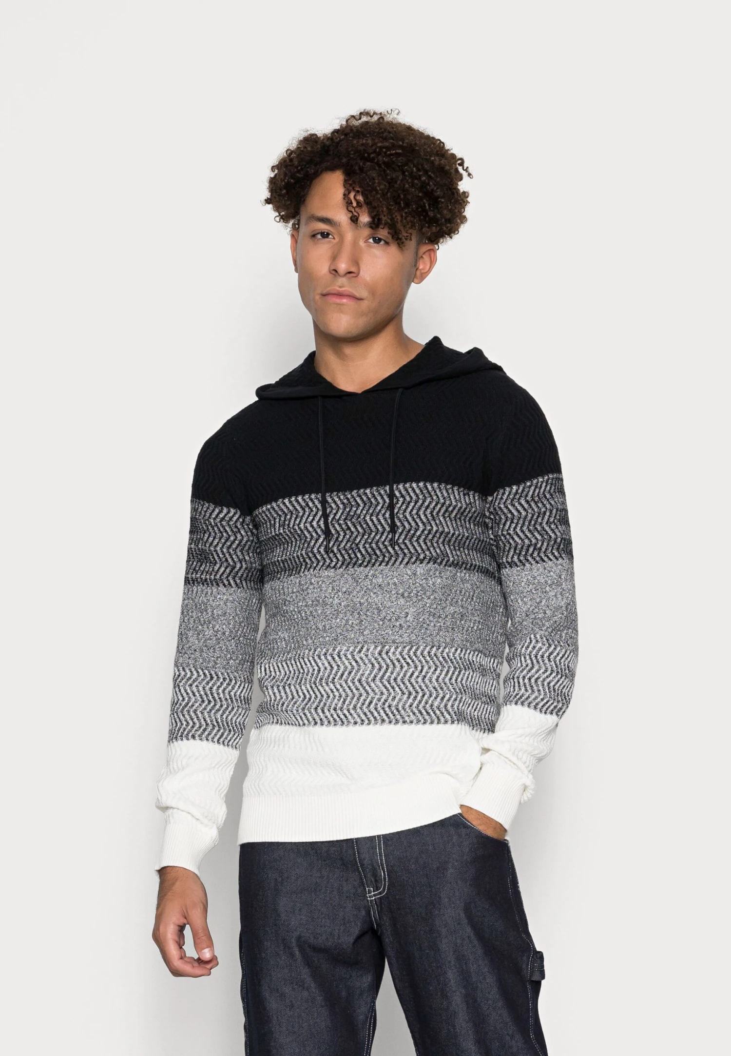 Jack & Jones Jjmason Hood - Maglione - Black 3 Jack & Jones Jjmason Hood - Maglione - Black