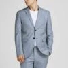 JACK&JONES Premium Blazer Karo-Giacca EleganteAshley Blue Uomo Completi E Cravatte JAM22T07S-K11