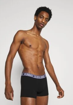 Jack & Jones Jacweekday Trunks 7 PackCulotteBlack Uomo Intimo JA282O0BU-Q11 -Jack & Jones 036f1e66b05149cfb85e497b645b9950