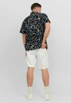 Jack & Jones Plus Size Kurzarm FreizeitCamiciaNight Sky Uomo Camicie JA222D2J4-K12 -Jack & Jones 051976b22ee84b3dbe58bddacafeb94c
