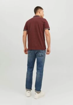 Jack & Jones Epaulos Ss NoosPoloCinnabar Uomo T-shirt E Polo JA222P04T-G15 -Jack & Jones 079c04b9ef05485486bf8238df3540d2