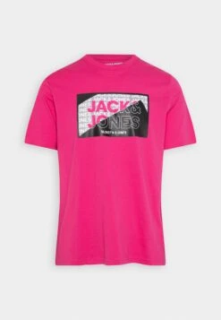 Jack & Jones Jcologan Crew NeckT-Shirt Con StampaPink Yarrow Uomo T-shirt E Polo JA222O5DY-J11 -Jack & Jones 07e7ceac24be4b95b61456b3f32f8e49