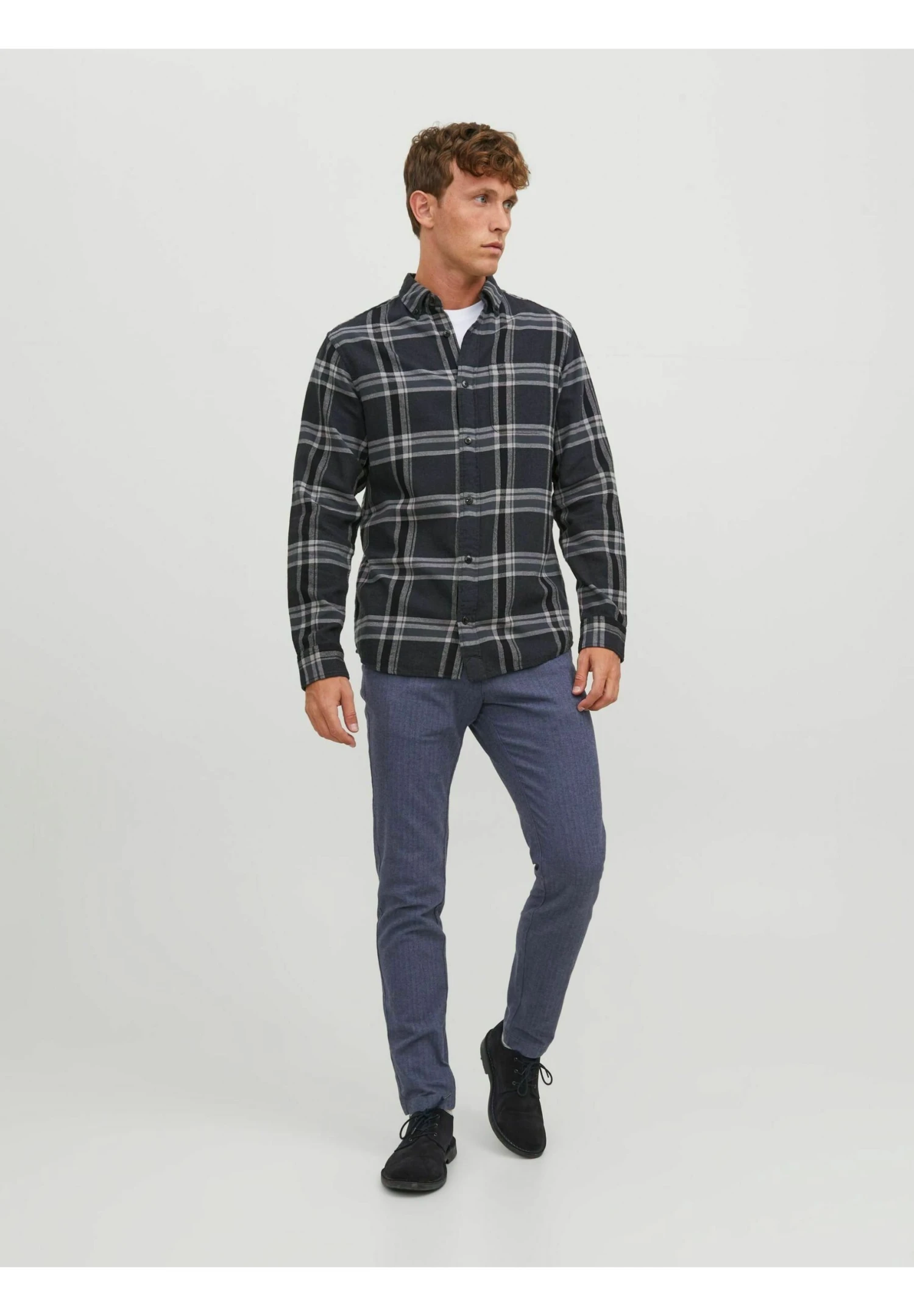 Jack & Jones Jpstmarco Jjwinter LcChinoNavy Blazer Uomo Pantaloni JA222E19H-K11 4 Jack & Jones Jpstmarco Jjwinter LcChinoNavy Blazer Uomo Pantaloni JA222E19H-K11 - immagine 2