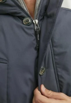 JACK&JONES Premium KapuzenCappotto InvernaleDark Navy Uomo Cappotti JAM22T09U-K11 -Jack & Jones 08d8ebb1d01545e9b5271a033d3a445b
