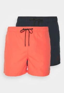 Jack & Jones Jpstfiji Jjswim Solid 2 PackShorts Da MareNavy Blazer/Navy Blazer/Hot Coral Uomo Moda Mare JA282H065-K11 -Jack & Jones 08da35f7f590410e99971a4d6cf94b6b