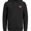 Jack & Jones Warmer Print Basic Mit Kapuze JcostreetFelpa Con CappuccioSchwarz- Uomo Maglieria E Felpe JA222S2ZR-Q11