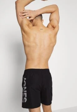 Jack & Jones Jjswim Splicelogo Shorts Da MareBlack Uomo Moda Mare JA282H05H-Q11 -Jack & Jones 098a64a8780042a4a464f18322e35225