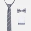 Jack & Jones Jacnecktie Gift Box SetFazzoletti Da TaschinoGlacier Gray Uomo Cravatte E Accessori JA252R00S-C11 -Jack & Jones 0a682e45aafb4bae89d13a8239eed55f
