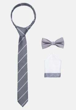 Jack & Jones Jacnecktie Gift Box SetFazzoletti Da TaschinoGlacier Gray Uomo Cravatte E Accessori JA252R00S-C11