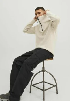 Jack & Jones Halbreissverschluss - Maglione - Moonbeam -Jack & Jones 0b6463a1469e46d59ea40017dbfe9dda