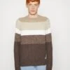 Jack & Jones Jjpannel MaglioneMottled Beige Uomo Maglieria JA222Q1DJ-B12