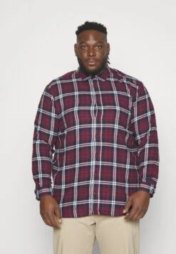 Jack & Jones Plain Fall Check Ls PlsCamiciaPort Royale Uomo Camicie JA222D2GF-G11
