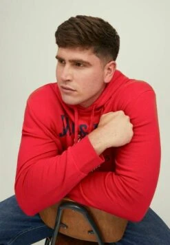 Jack & Jones Jjelogo Hood Plus SizeFelpa Con CappuccioTrue Red Uomo Maglieria E Felpe JA222S2QE-G11 13 Jack & Jones Jjelogo Hood Plus SizeFelpa Con CappuccioTrue Red Uomo Maglieria E Felpe JA222S2QE-G11 -Jack & Jones 0d7e89d41af94aa381050aadbc25cf8b