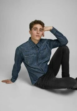 Jack & Jones Liam Original Jeans Slim FitBlack Denim Uomo Jeans JA222G29Q-Q11 -Jack & Jones 0eba1698876444a3a9cb8fb4f371df7b