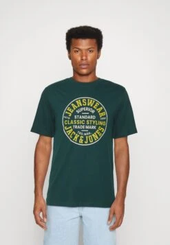 JACK&JONES Premium Jprblueddie Crew Neck T-Shirt Con StampaPonderosa Pine Uomo T-shirt E Polo JAM22O0ED-J11