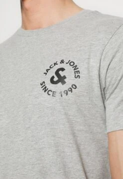 Jack & Jones Jacbasic Tee SetPigiamaLight Grey Melange Uomo Per La Notte JA282M02A-C11 -Jack & Jones 0facbe69620c410ba5e55f7ad8d0afe1