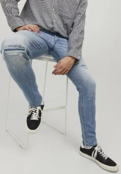 Jack & Jones Jjiglenn Jjblair Ge NoosJeans Slim FitBlue Denim Uomo Jeans JA222G24S-K11 -Jack & Jones 0fcfcd832db9413cb6ebe10d138b85c2