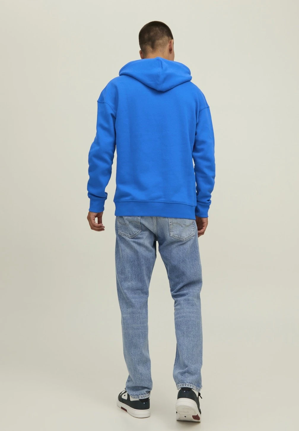 Jack & Jones BasicNoosFelpa Con CappuccioFrench Blue Uomo Maglieria E Felpe JA222S2ZZ-K11 5 Jack & Jones BasicNoosFelpa Con CappuccioFrench Blue Uomo Maglieria E Felpe JA222S2ZZ-K11 - immagine 3