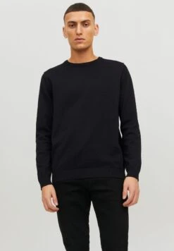 Jack & Jones Ebasic Crew Neck Noos - Maglione - Black