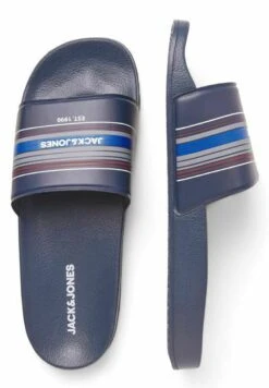 Jack & Jones GestreifteCiabatte Da MareNavy Blazer Uomo Scarpe Aperte JA212G02Z-K11 -Jack & Jones 129ce7b03b19460eb216f9f423ad8248