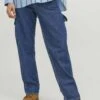 Jack & Jones Eddie Utility Sbd - Jeans Baggy - Blue Denim -Jack & Jones 1346ed5657c2405b801fc5a19b29919b