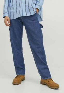 Jack & Jones Eddie Utility Sbd - Jeans Baggy - Blue Denim