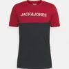 Jack & Jones Jeurban BlockingT-Shirt Con StampaRed Dahlia Uomo T-shirt E Polo JA222O3UT-G11