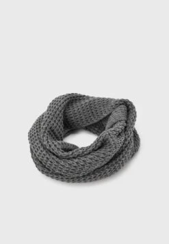 Jack & Jones Jacwaffle TubeScaldacolloLight Grey Melange Uomo Foulard E Sciarpe JA252G01E-C13