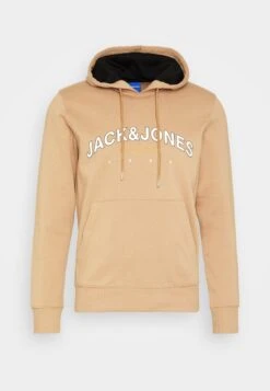 Jack & Jones Jorfriday HoodFelpa Con CappuccioTigers Eye Uomo Maglieria E Felpe JA222S2IV-B11 -Jack & Jones 16803cd393214f4fa30bed28b4095032
