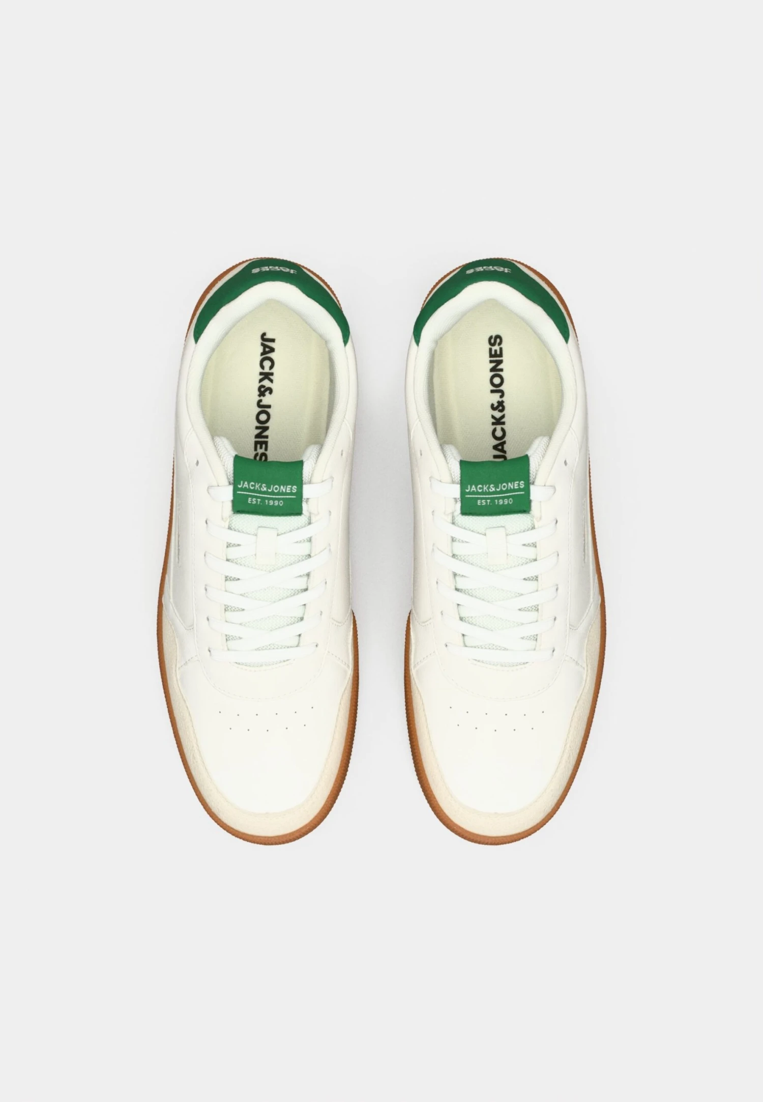 Jack & Jones JFWBOUNCE - Sneakers Basse - White/verdant Green 7 Jack & Jones JFWBOUNCE - Sneakers Basse - White/verdant Green - immagine 5