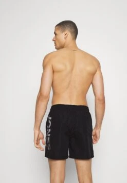 Jack & Jones Jjswim Splicelogo Shorts Da MareBlack Uomo Moda Mare JA282H05H-Q11 -Jack & Jones 17d37371f15748918743f421265e3e92