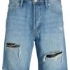 Jack & Jones Ichris Jjoriginal Mf SnShorts Di JeansBlue Denim Uomo Bermuda JA222F17T-K11