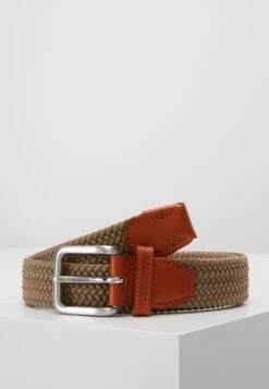 Jack & Jones Jacspring Belt - Cintura Intrecciata - Incense