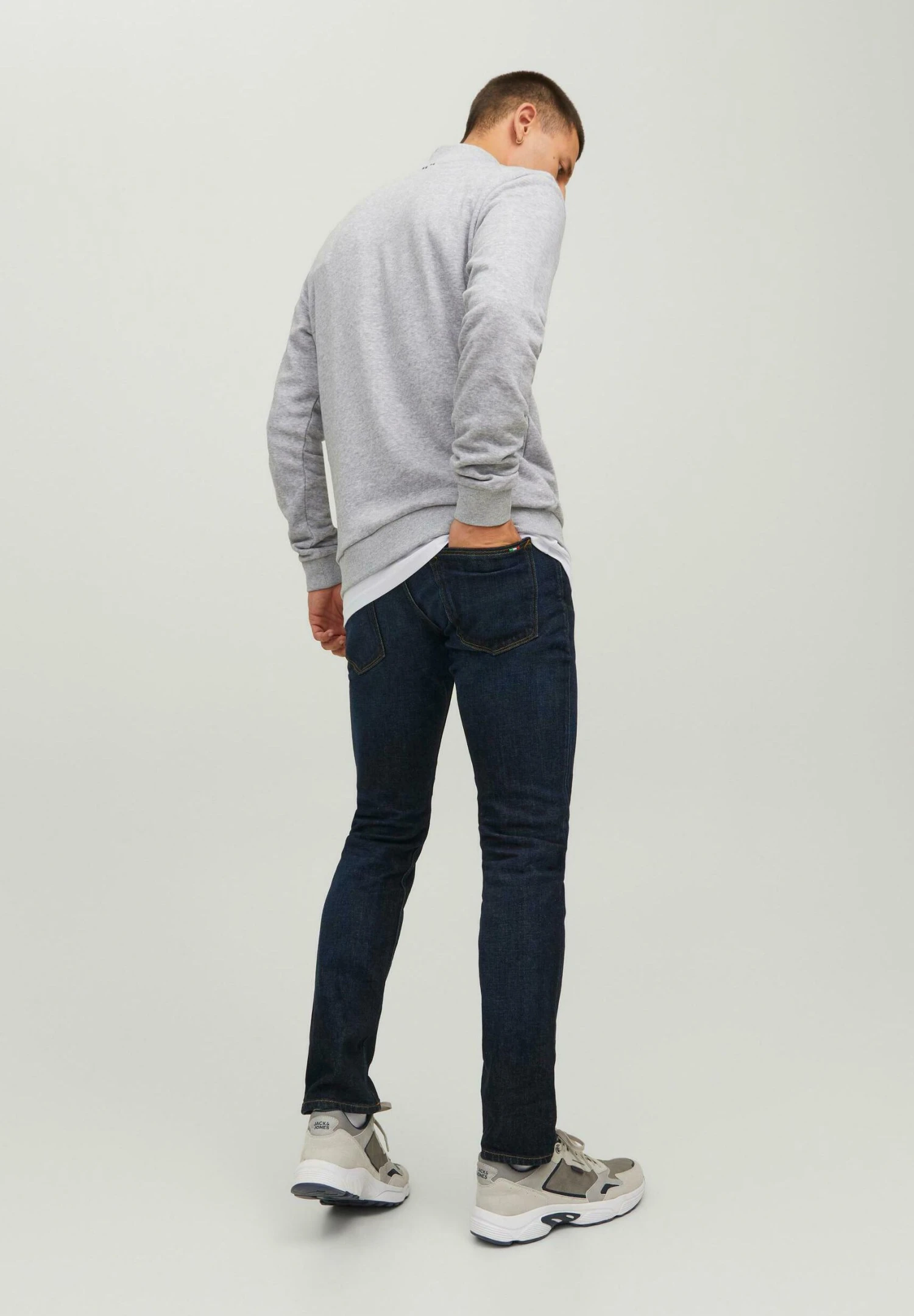 Jack & Jones Jcologan Zip High Neck Ss23 SnFelpa Con ZipLight Grey Melange Uomo Maglieria E Felpe JA222S31G-C11 5 Jack & Jones Jcologan Zip High Neck Ss23 SnFelpa Con ZipLight Grey Melange Uomo Maglieria E Felpe JA222S31G-C11 - immagine 3