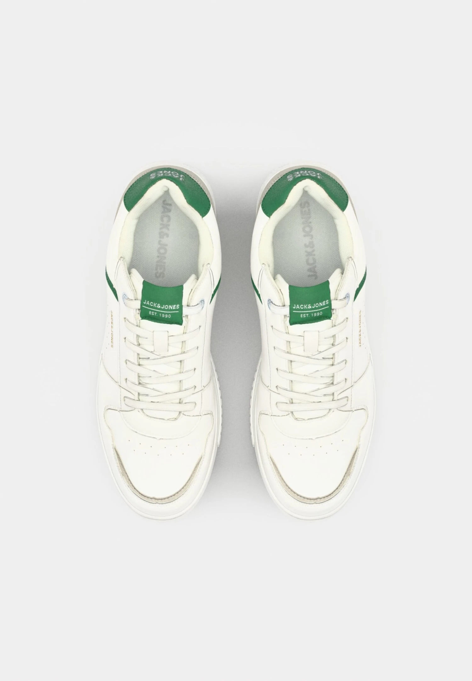 Jack & Jones JFWEALING - Sneakers Basse - White/trekking Green 7 Jack & Jones JFWEALING - Sneakers Basse - White/trekking Green - immagine 5