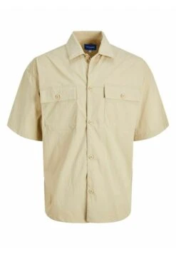 Jack & Jones Kurzarmhemd Track - Camicia - Crockery -Jack & Jones 1db34b96cb7a448185740a21a179074c