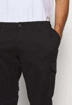 Jack & Jones Jjipaul Jjflake AkmPantaloni CargoBlack Uomo Pantaloni JA222E0O5-Q11 -Jack & Jones 1e542838dc224132820a5febb44f24a4