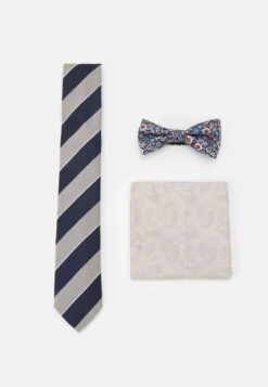 Jack & Jones Jacfisher Giftbox Set UnisexFazzoletti Da TaschinoOffwhite Uomo Cravatte E Accessori JA254P00B-A11