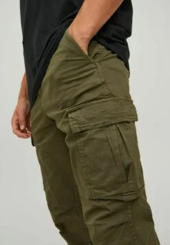 Jack & Jones Jpstace Jjtucker Ama NoosPantaloni CargoOlive Night Uomo Pantaloni JA222E12Z-N11 -Jack & Jones 1ee9616587a749debbe56056814a2d4a