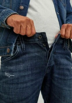 Jack & Jones Jeans Slim FitBlue Denim Uomo Jeans JA222G20X-K11 -Jack & Jones 1f0ce2b0a09541868c29f156fc0cfa1c