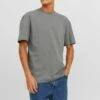 Jack & Jones Ss O Neck NoosT-Shirt BasicGrey Uomo T-shirt E Polo JA222O3U0-C12 -Jack & Jones 1f9a3982f8024db5ae9367c0943528d5