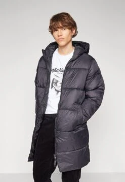 Jack & Jones Jjtoby Long Puffer - Cappotto Invernale - Black -Jack & Jones 22e5a53be2df41c1877fed3188cb53a1