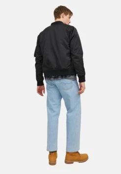 Jack & Jones Ocean- Giubbotto Bomber - Schwarz -Jack & Jones 231399e546204f1bb9650073864eaf88
