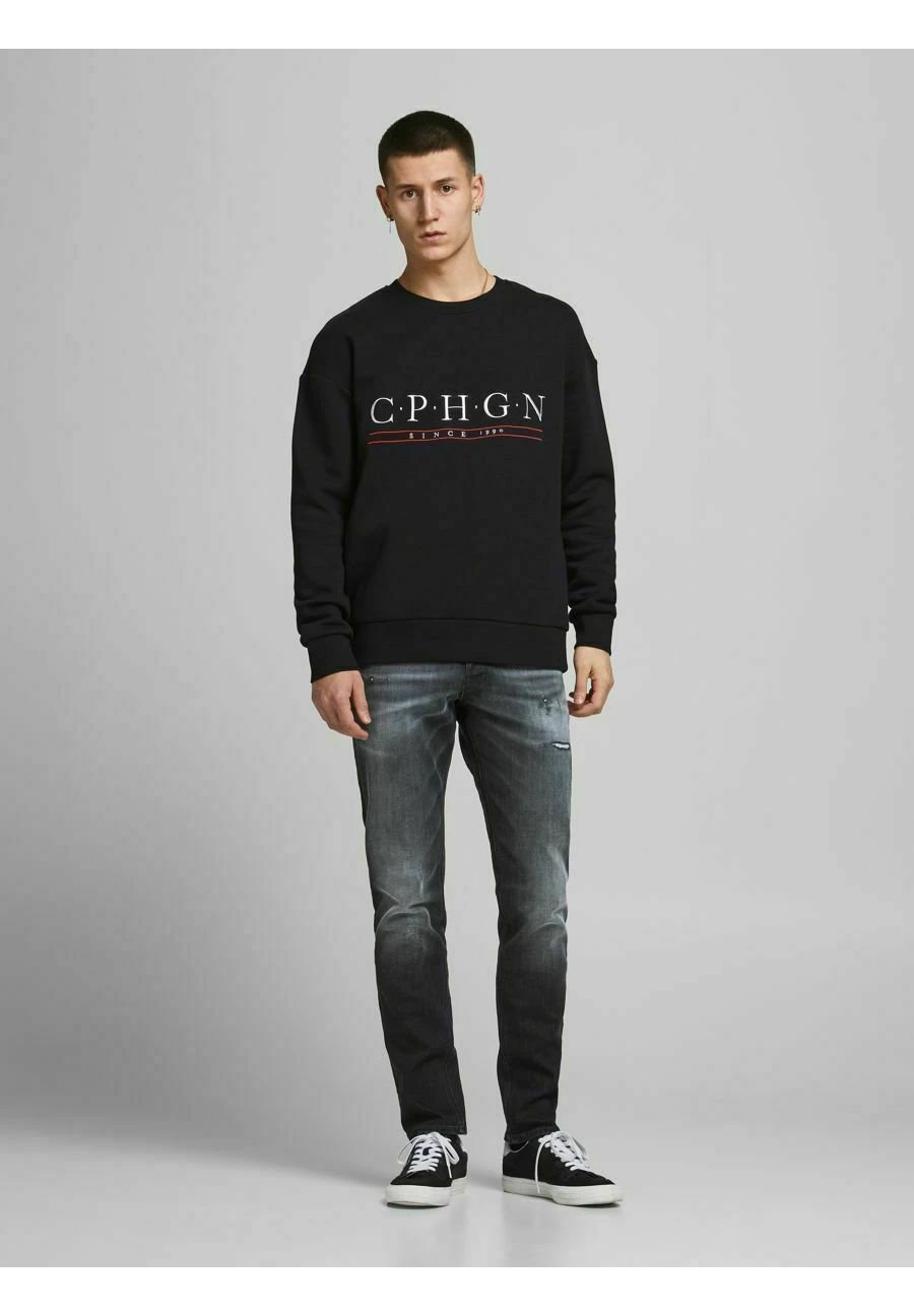 Jack & Jones Jeans Slim FitBlue Denim Uomo Jeans JA222G1HL-K11 4 Jack & Jones Jeans Slim FitBlue Denim Uomo Jeans JA222G1HL-K11 - immagine 2