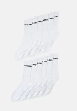 Jack & Jones Jacbasic Logo Sock 12 PackCalzeWhite Uomo Intimo JA282F0CU-A11