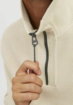 Jack & Jones Halbreissverschluss - Maglione - Moonbeam -Jack & Jones 284f6216ce3449cea577d6e2f108dd83