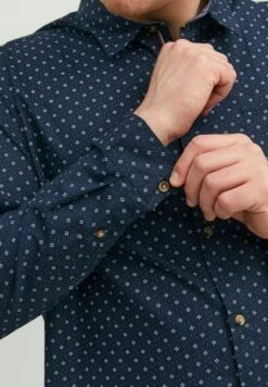 Jack & Jones Plus Size- Camicia - Navy Blazer -Jack & Jones 29f523832cee47d292fca131529fbdb2